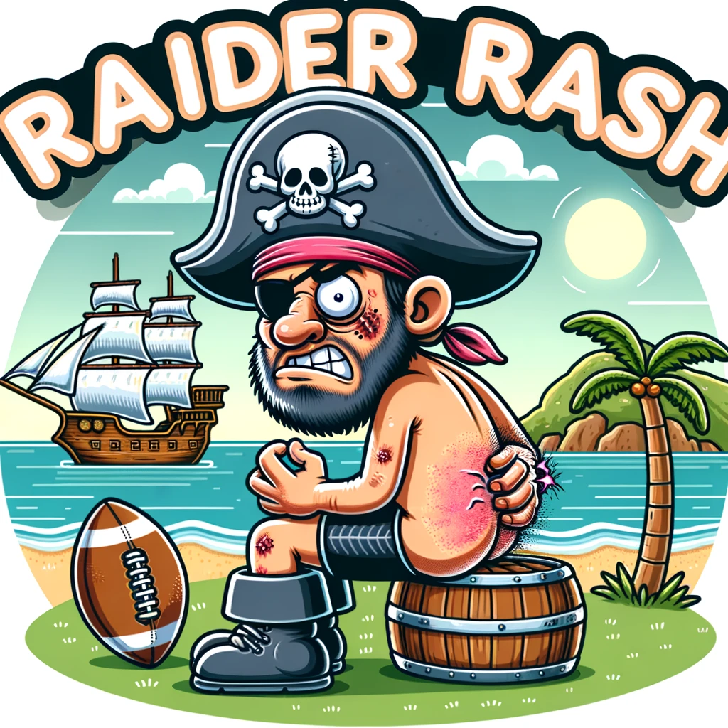 Raider Rash Fantasy Football Team Logo
